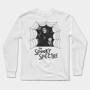 Spooky Spectre Fright Night Friday Horror Movie Host Long Sleeve T-Shirt